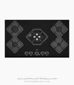 اجاق گاز بیمکث 5090 آینه ای فروشگاه سینک گرانیتی