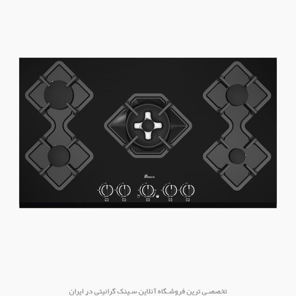 اجاق گاز بیمکث 5090 آینه ای فروشگاه سینک گرانیتی