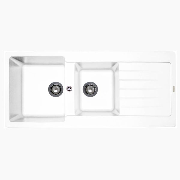 مکاپا سینک گرانیتی سولیدو سفید