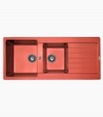 مکاپا سینک گرانیتی سولیدو قرمز