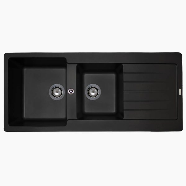 مکاپا سینک گرانیتی سولیدو مشکی