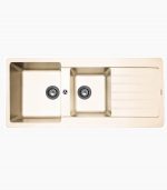 مکاپا سینک گرانیتی سولیدو کرم نخودی