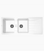 مکاپا سینک گرانیتی پرتو سفید