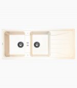 مکاپا سینک گرانیتی پرتو کرم