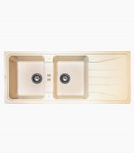 مکاپا سینک گرانیتی پرتو کرم نخودی