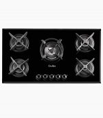 اجاق گاز گوفر مدل ولگا شیشه مشکی