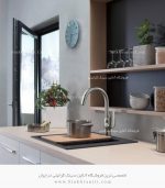 سینک گرانیتی تک لگن مشکی