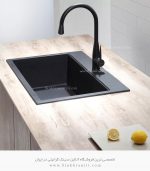 سینک گرانیتی تک لگن مشکی