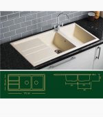 920 گرانیکو پلاس سینک گرانیتی