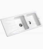 گرانیکو پلاس سینک گرانیتی g960 سفید
