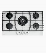 اجاق گاز شیشه ای سفید بیمکث مدل MG0061