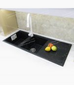 cm 960 سینک گرانیتی مشکی سفید