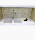 سینک گرانیتی cm 800 کرم روشن