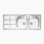 سینک پرنیان استیل 1224