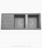 سینک گرانیتی طوسی ونسی 870
