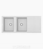 سینک گرانیتی توپاز سفید