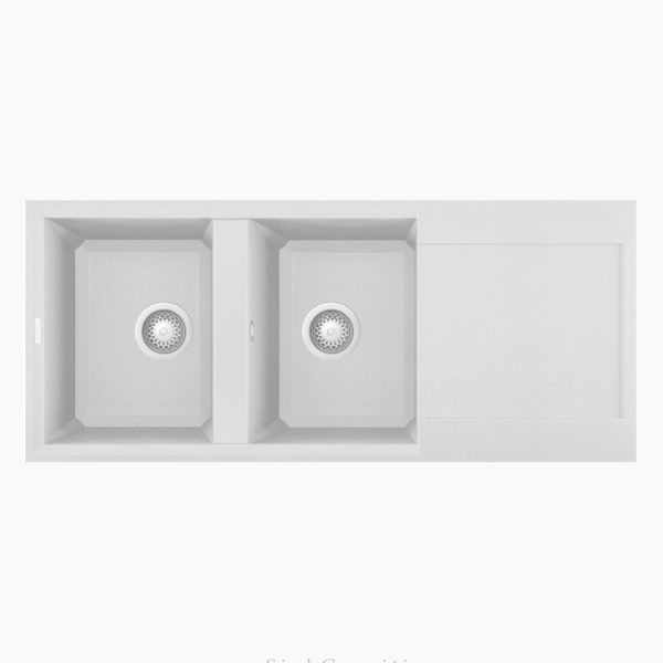 سینک گرانیتی توپاز سفید