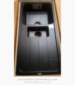 سینک تک لگن مشکی گرانیتی ونسی