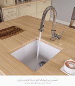 سینک گرانیتی سفید تک لگن ونسی