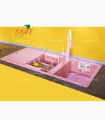 سینک گرانیتی صورتی smt 870