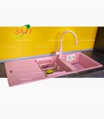 سینک گرانیتی صورتی اس ام تی 870
