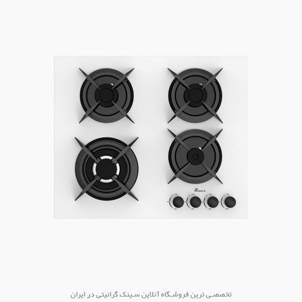 اجاق گاز سفید بیمکث 5012