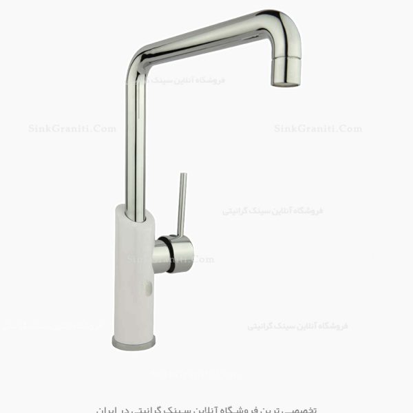 شیر ظرفشویی راسان شیمر سفید