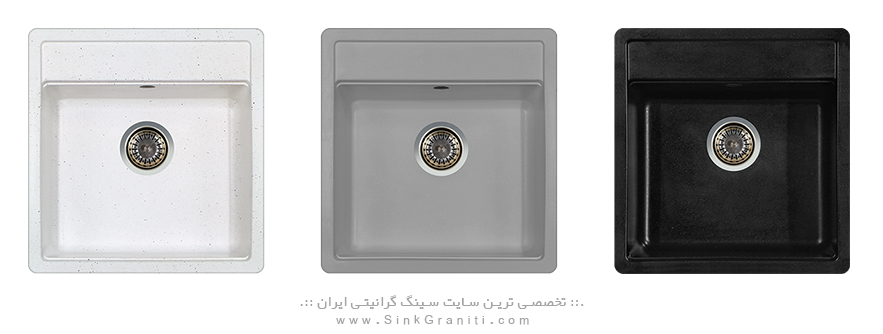سینک گرانیتی تک لگن بدون سینی سینک گرانیتی تک لگن بدون سینی