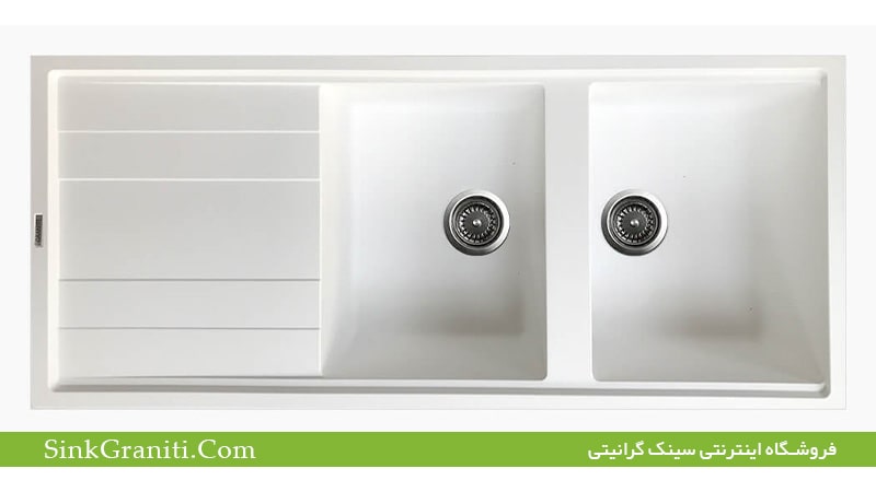 سینک گرانیتی سفید smt