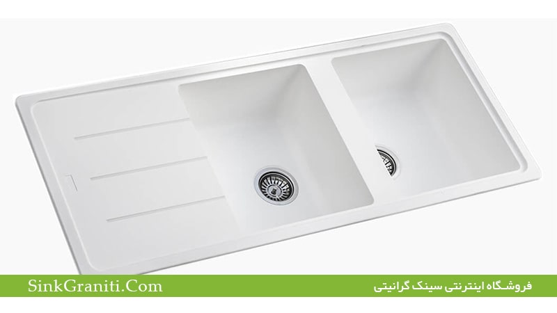 سینک گرانیتی سفید گرانیکو