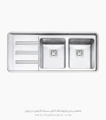 سینک ایلیا استیل 2072 فروشگاه سینک گرانیتی