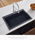 سینک گرانیتی تک لگن ونسی m210 مشکی