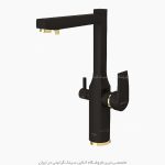 شیر دومنظوره شودر یونیک پلاس مشکی فروشگاه سینک گرانیتی