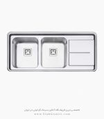 سینک ایلیا استیل 2071 فروشگاه سینک گرانیتی