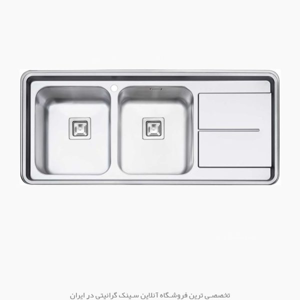 سینک ایلیا استیل 2071 فروشگاه سینک گرانیتی