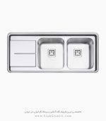 سینک توکار ایلیا استیل 2071 فروشگاه سینک گرانیتی
