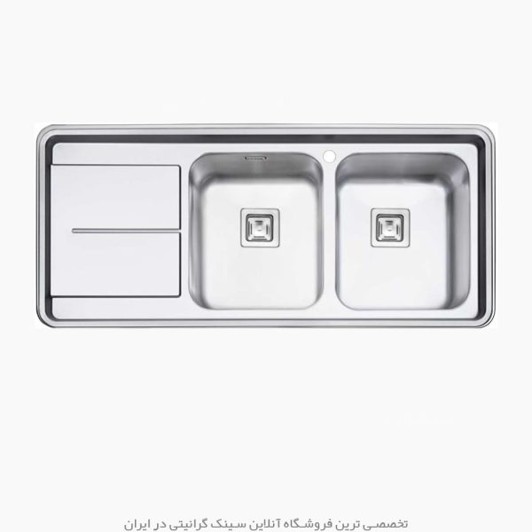سینک توکار ایلیا استیل 2071 فروشگاه سینک گرانیتی