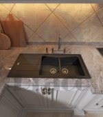 سینک گرانیت دراکو لوتیا مشکی