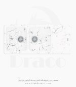 سینک گرانیتی الگانت دراکو سفید مرمر طوسی