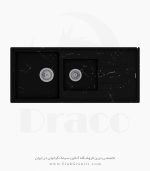 سینک گرانیتی دراکو آرتمیس مشکی سفید
