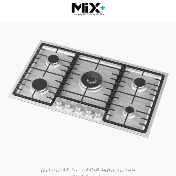 اجاق گاز میکس پلاس s508 فروشگاه سینک گرانیتی