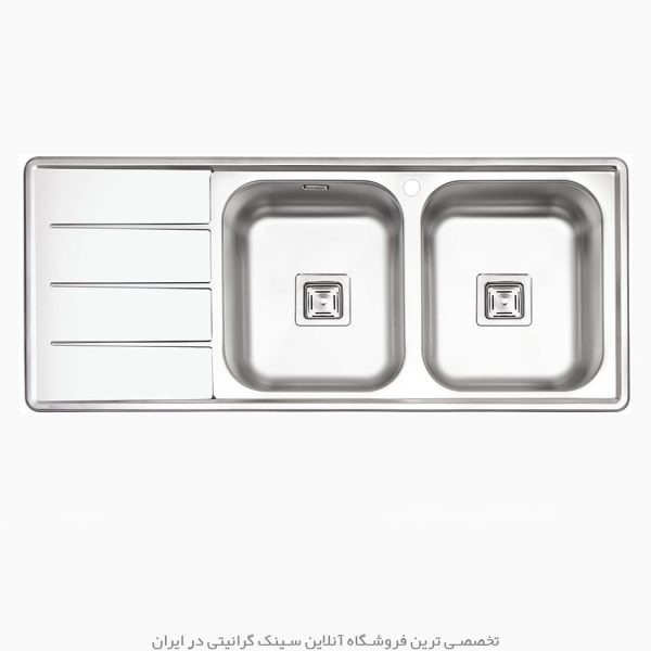 سینک ایلیا استیل 4060 فروشگاه سینک گرانیتی