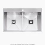 سینک ایلیا استیل 6017 فروشگاه سینک گرانیتی