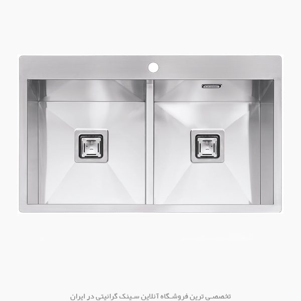 سینک ایلیا استیل 6017 فروشگاه سینک گرانیتی