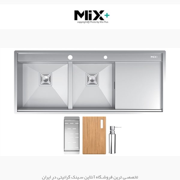 سینک دست ساز میکس پلاس b202 فروشگاه سینک گرانیتی