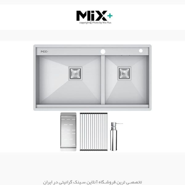 سینک دست ساز میکس پلاس d290 فروشگاه سینک گرانیتی
