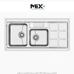 سینک روکار میکس پلاس 9031 p45 فروشگاه سینک گرانیتی