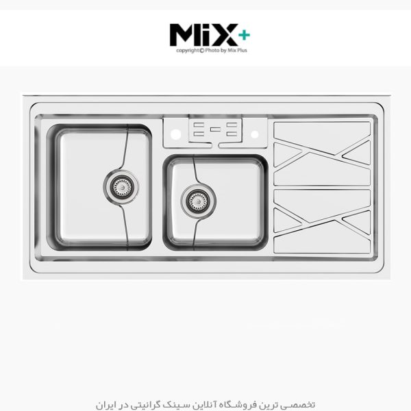 سینک روکار میکس پلاس 9041 p45 فروشگاه سینک گرانیتی
