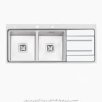 سینک پرنیان استیل 1240 فروشگاه سینک گرانیتی