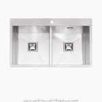 سینک پرنیان استیل 4211 فروشگاه سینک گرانیتی